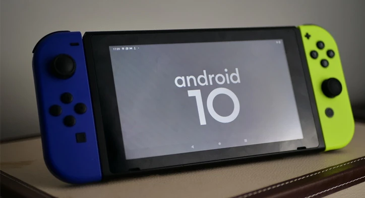Android 10, Nintendo Switch'e Geliyor