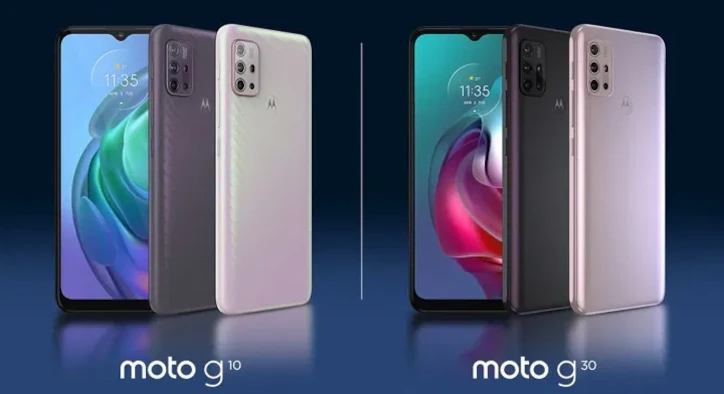 Motorola Moto G30 ve Moto G10 Duyuruldu