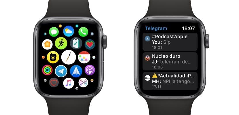 Apple Watch telegram