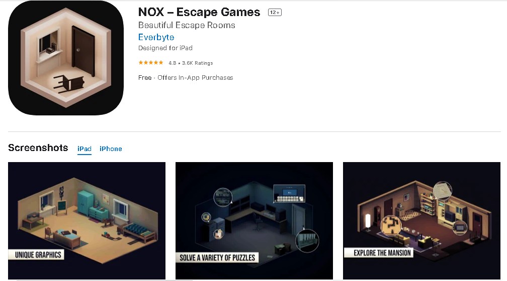 NOX – Escape Game‪s
