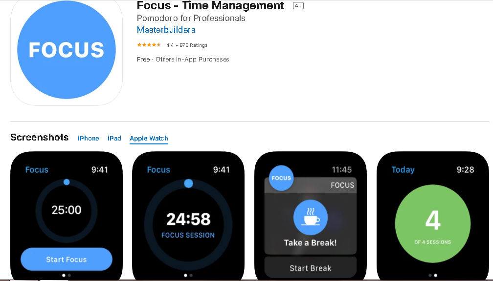 Focus - Time Management