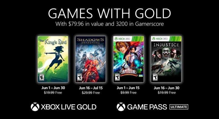 Xbox Live Gold Abonelerine Haziran Ayında Ücretsiz Sunulacak Oyunlar