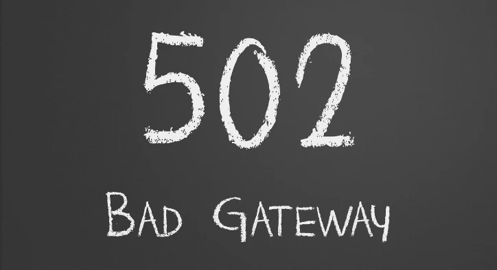 502 Bad Gateway Hatası Çözümü