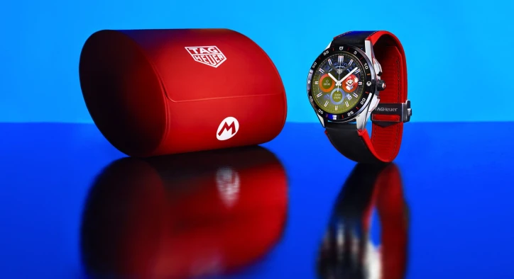 TAG Heuer ve Nintendo Ortaklığıyla Geliştirilen Akıllı Saat Tanıtıldı